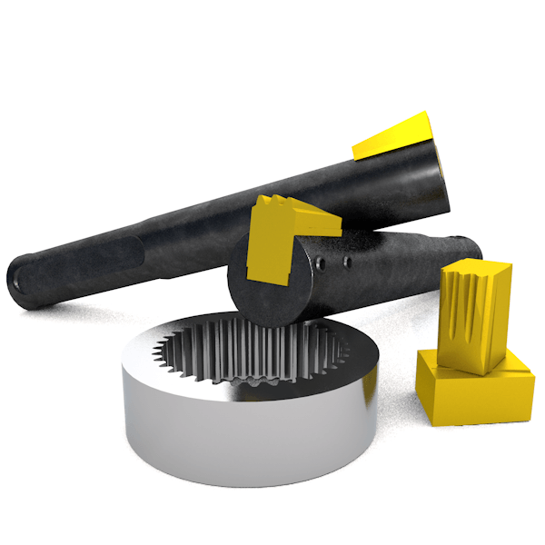 CNC Broach Tool Spline